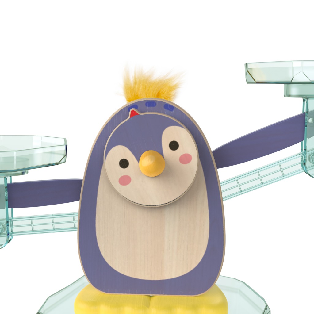 penguin math balance toy